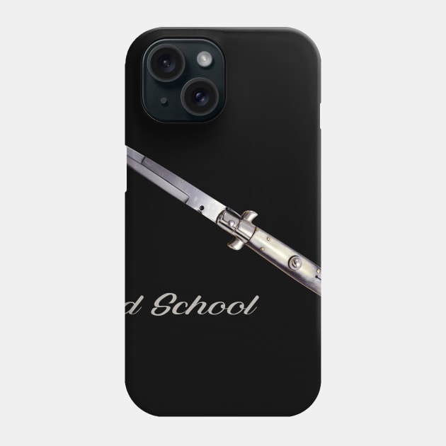 Switchblade - Old School Phone Case by RainingSpiders