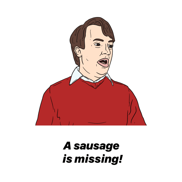 MARK CORRIGAN | A SAUSAGE IS MISSING! by tommytyrer