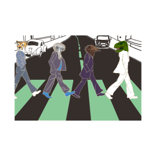 Abbey road, the endangered animals T-Shirt