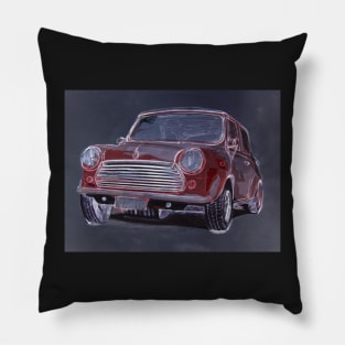 Classic Mini Chalk Red Pillow