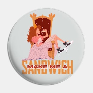 Sandwich Princess Pin