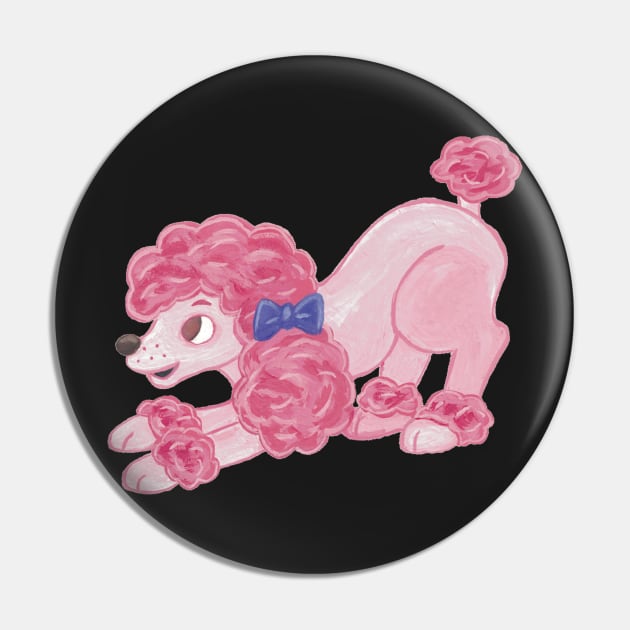 Pink Poodle Pin by the-artsy-park