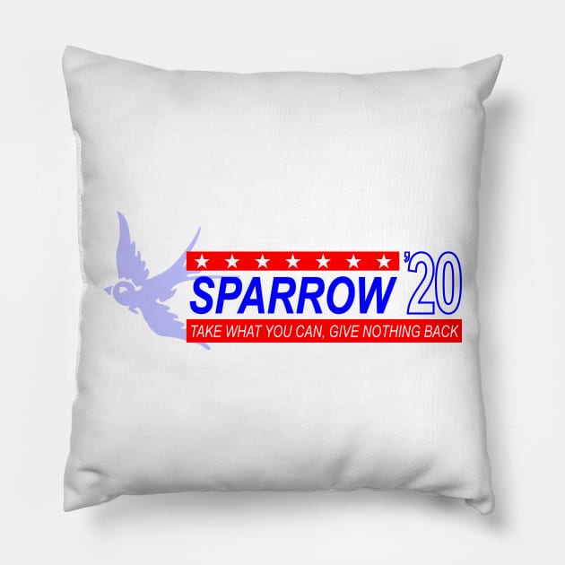 Sparrow Campaign Pillow by GrumpyVulcanCampaign