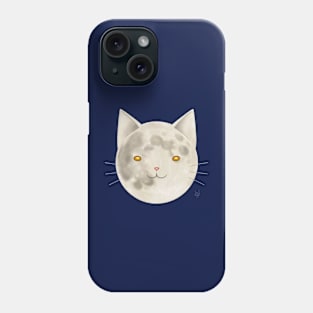 Moon Cat Phone Case