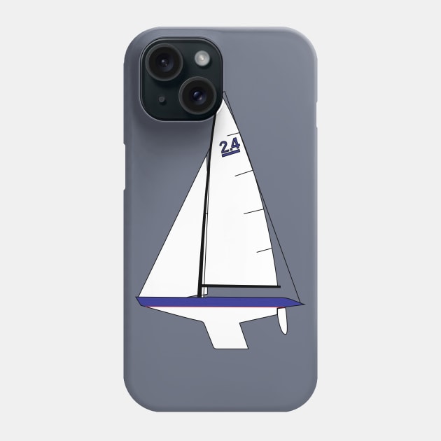 US 2.4 Meter Sailboat Phone Case by CHBB