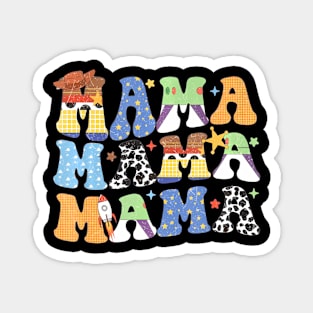 Story Mama Boy Mom Mothers Day For Womens Magnet