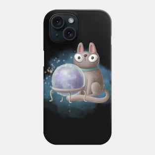 The wizard cat Phone Case