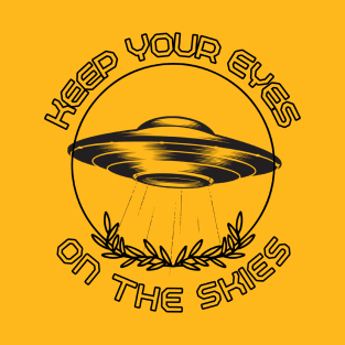 Eyes on the Skies (Black) T-Shirt