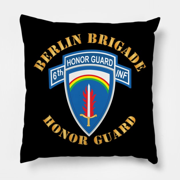 Berlin Brigade - 6th Inf Honor Guard - SSI X 300 Pillow by twix123844