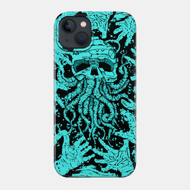 nightmare blue - Nightmare - Phone Case