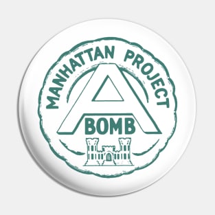 Manhattan Project Los Alamos, Nuclear WW2 Pin