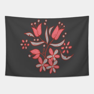 Colorful flower Tapestry