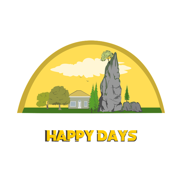 Happy days by mypointink