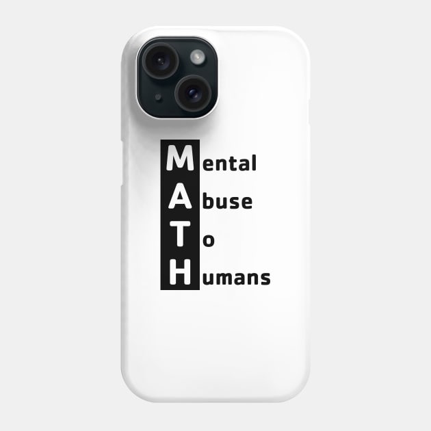 Math Definition Phone Case by Venus Complete