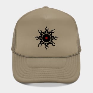 Vinyl Record Tribal Design Hat