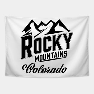 Rocky Mountains Colorado Tapestry