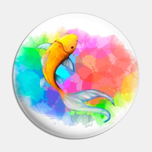 Colorful Fish Pin