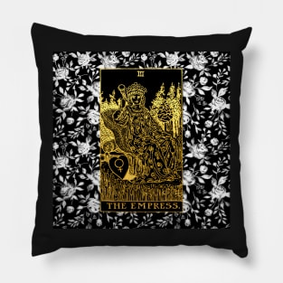 The Empress - A Floral Print Pillow