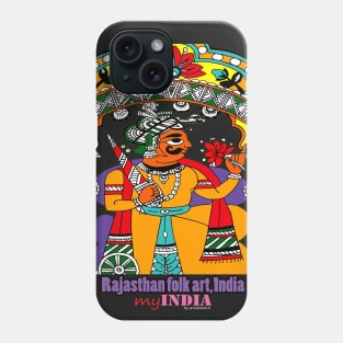 rajasthan folk art Phone Case