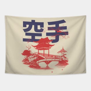 Japanese Temple Tapestry