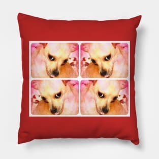 Loki Pokey Pretty in Pink Pillow