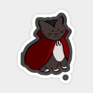 Cute Kitten - Dracula Magnet