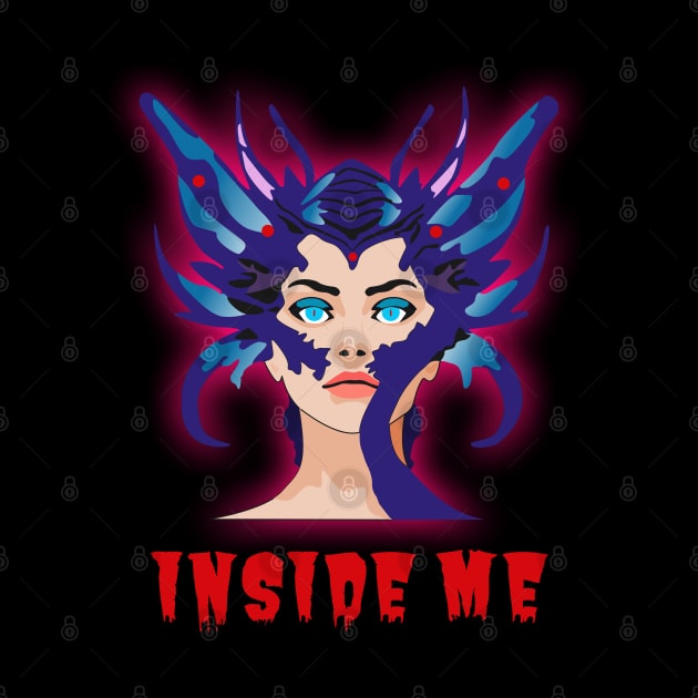 Inside me by Womens Art Store