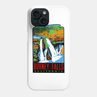 Burney Falls Vintage Style Phone Case