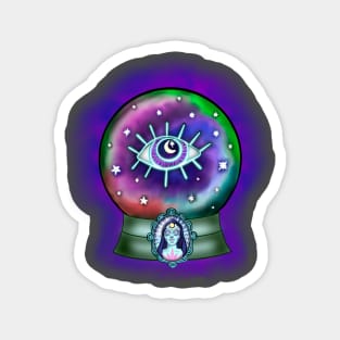 Mystical Crystal Ball Magnet