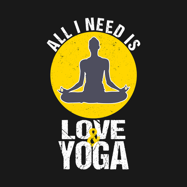 All I need is love and yoga by Gtrx20