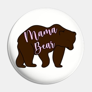 Mama Bear (front & back) Pin