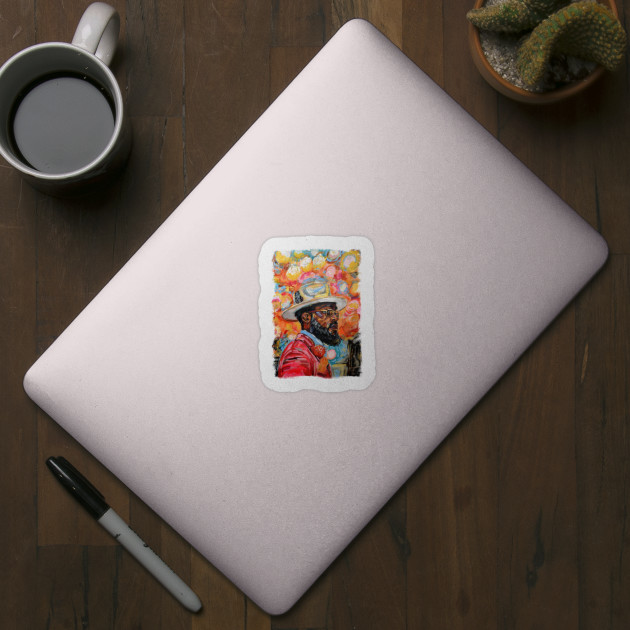 The Magician - Black Man - Sticker