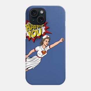 Super Nurse fight against coronavirus Phone Case