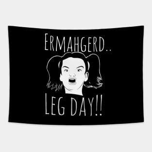 Leg day Tapestry