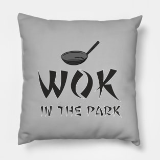 Wok in the park Pillow