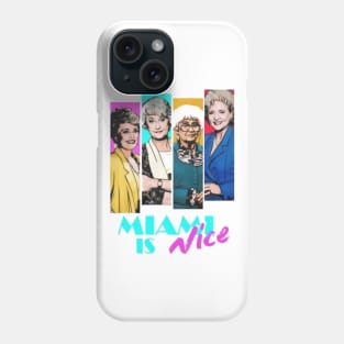 Retro Beautiful Of Miami Phone Case