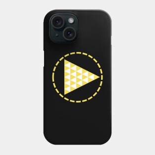 Punk Play Button Phone Case