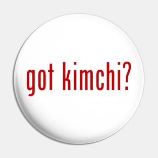 got kimchi? Pin