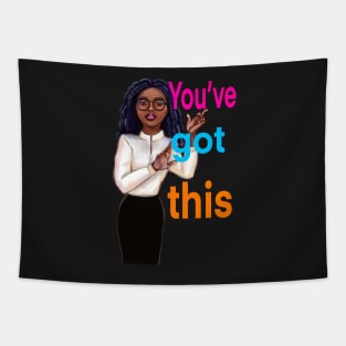 Inspirational, motivational, affirmation, “ you’ve got this”. The best Gifts for black women and girls 2022 Tapestry