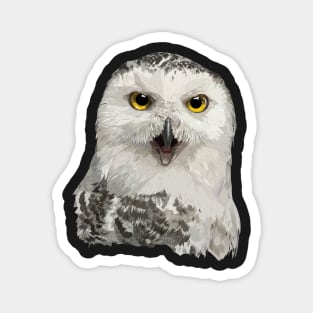Snowy owl Magnet