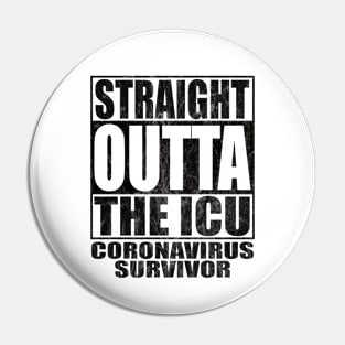 Coronavirus Survivor Pin