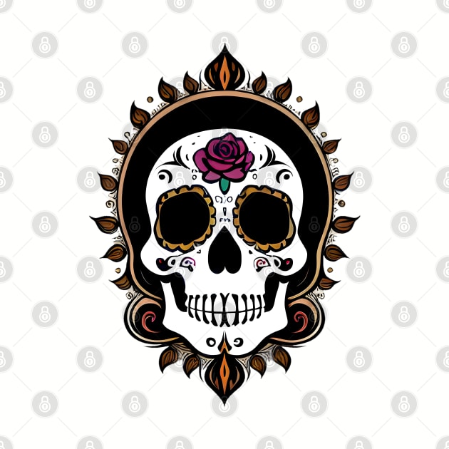 Day of the Dead Skull 03 by CGI Studios