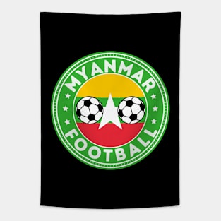 Myanmar Football Tapestry