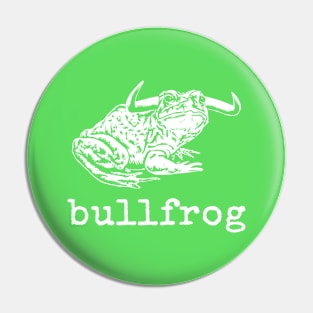 Bullfrog Pin