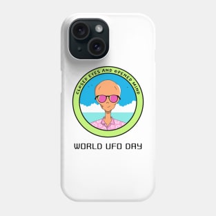 Celebrating Ufo Day Phone Case