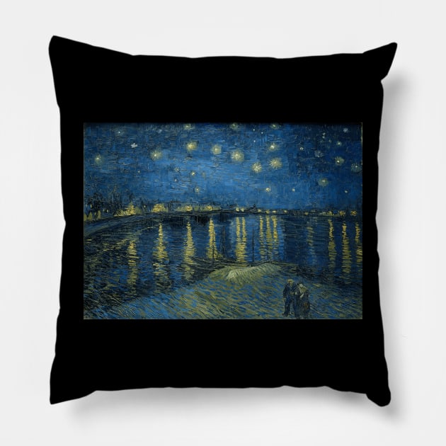 The OTHER Starry Night Pillow by EvanRude