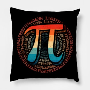 Happy Pi day 3.14 Pi Day Math Lover Teacher mathematics Pillow