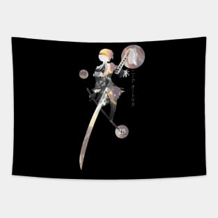 NieR: Automata katana 2B Tapestry