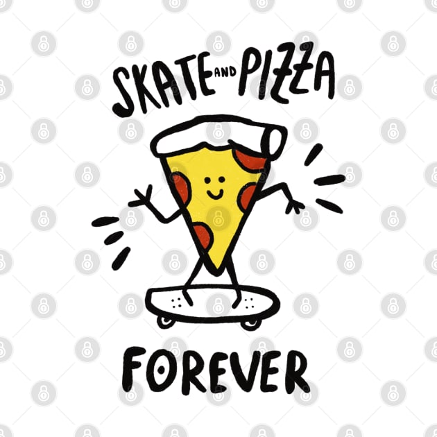 Skate and pizza | love pizza forever | pizza lover | pizza | skating by Tropical Blood