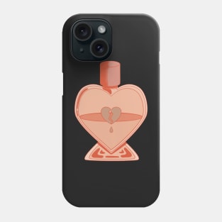 Heartbreak Healer Pastel Potion Bottle Phone Case